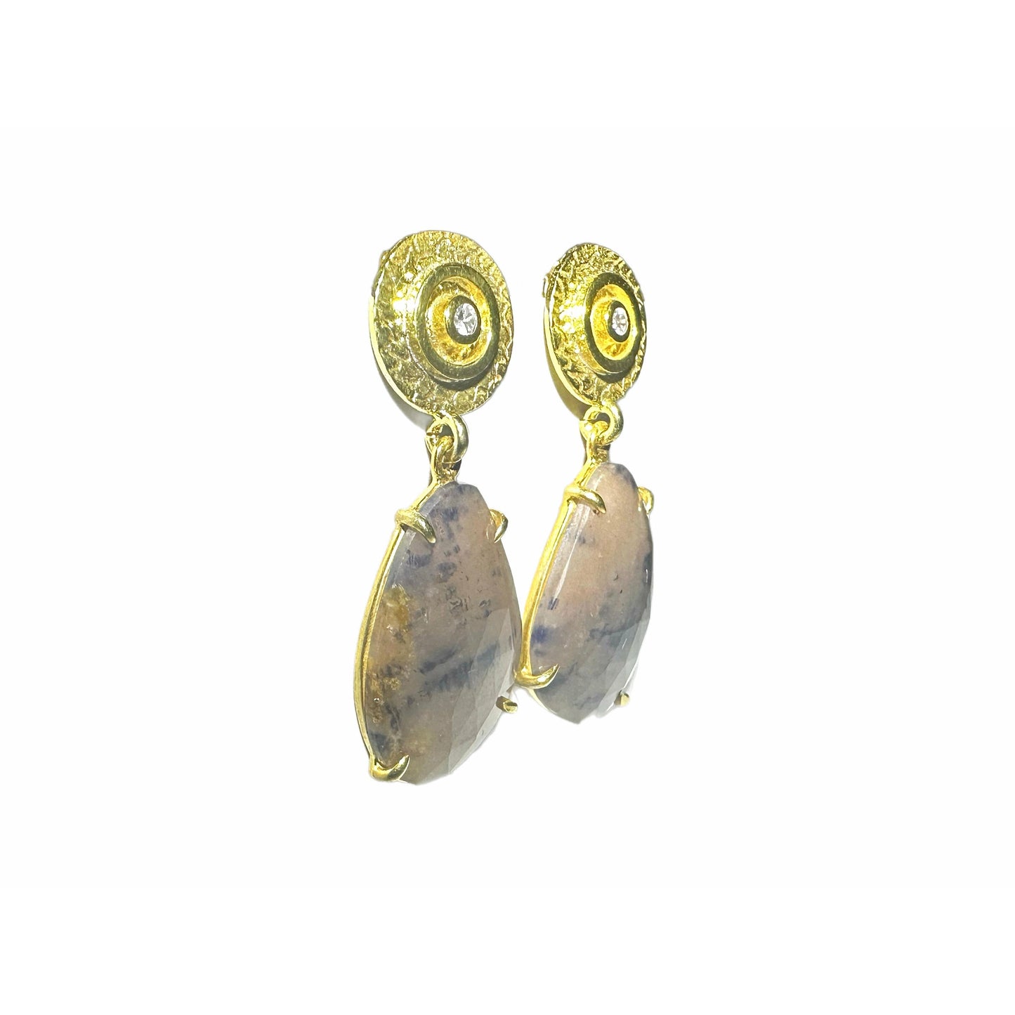 Sapphire earrings
