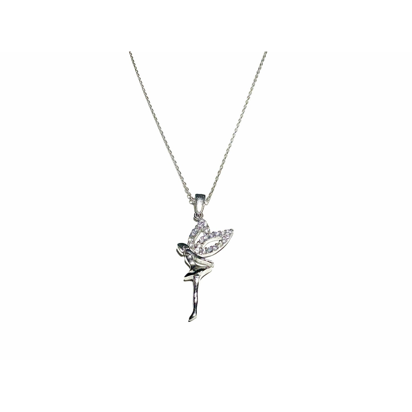 Crouching Angel Necklace