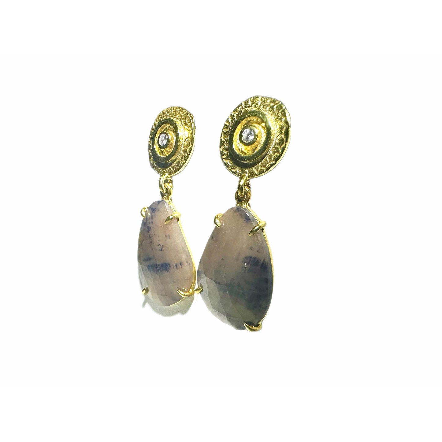 Sapphire earrings