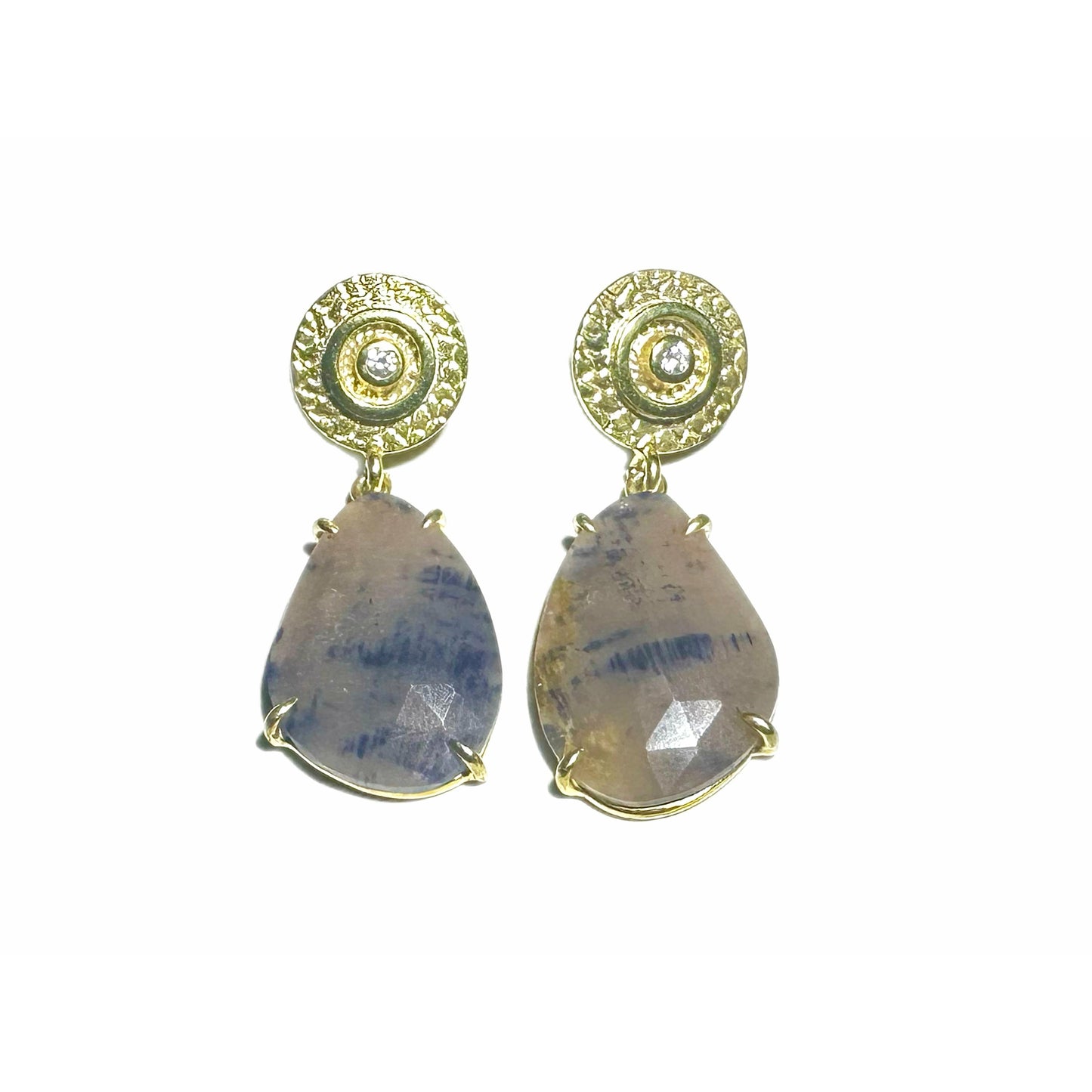Sapphire earrings