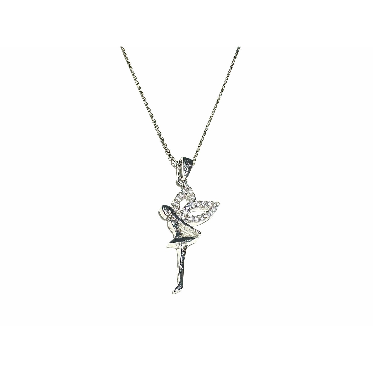 Crouching Angel Necklace