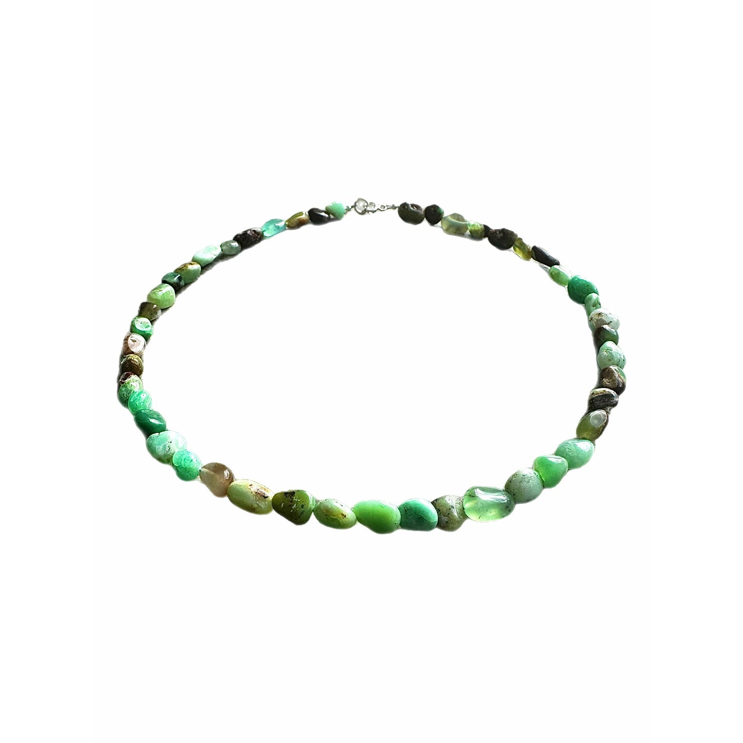 Chrysoprase necklace