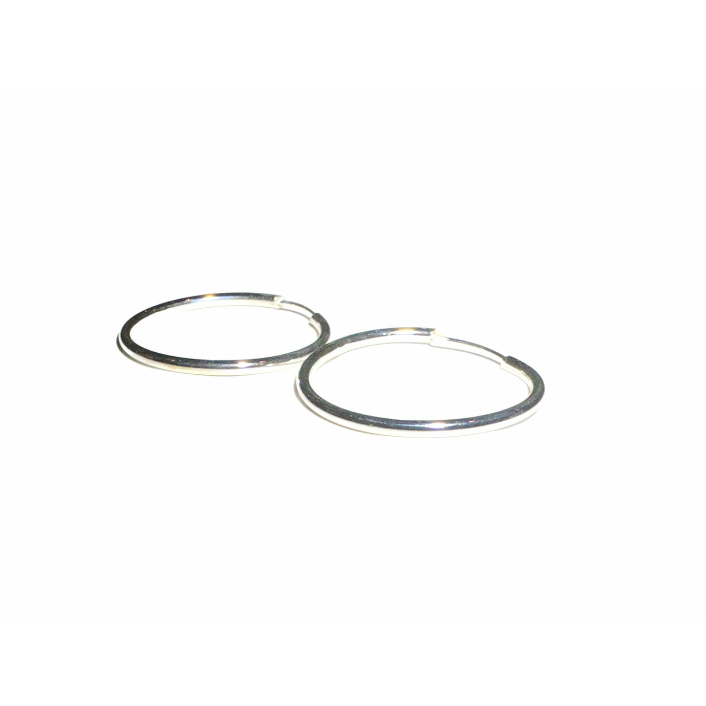 Hoop Earrings Medium Circle