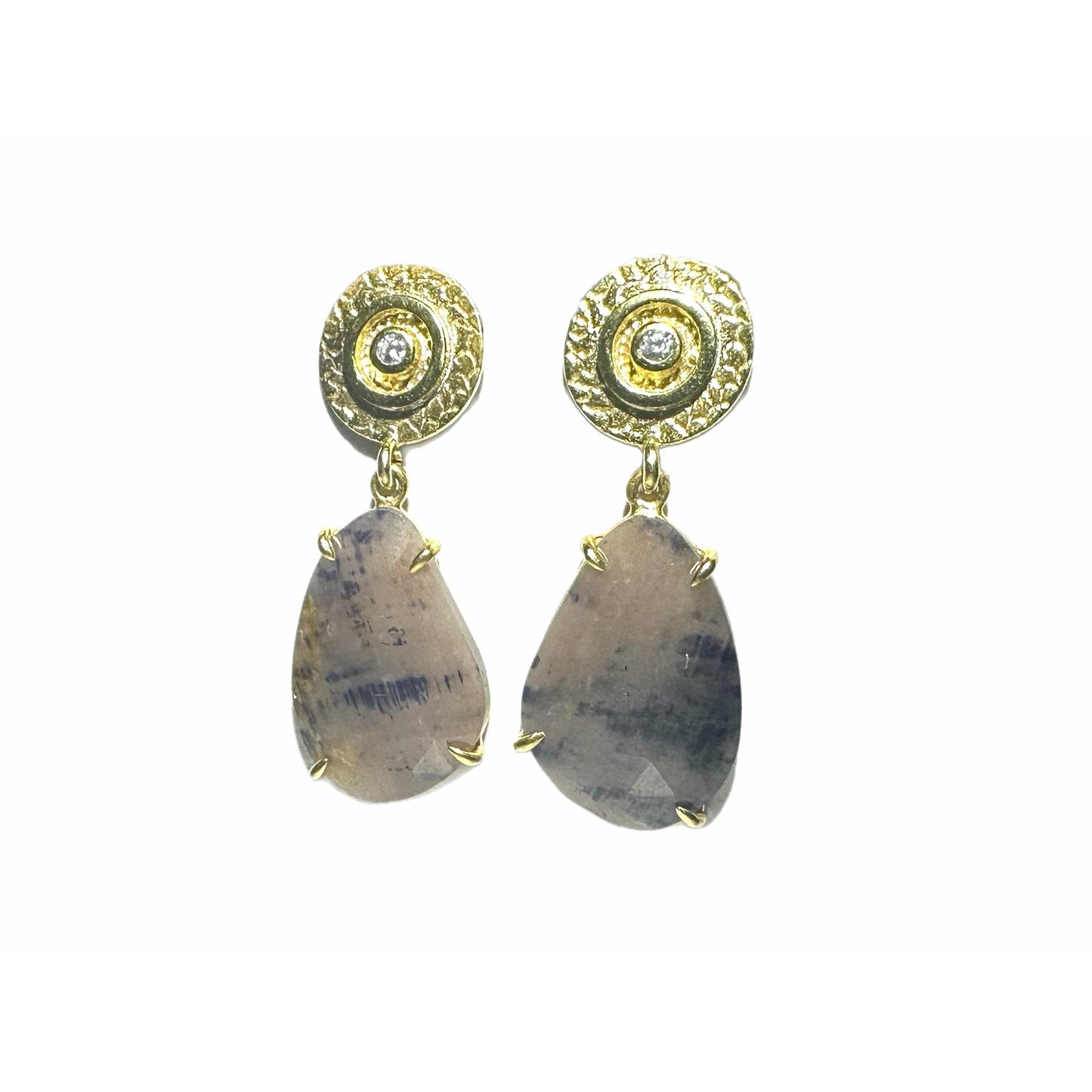 Sapphire earrings