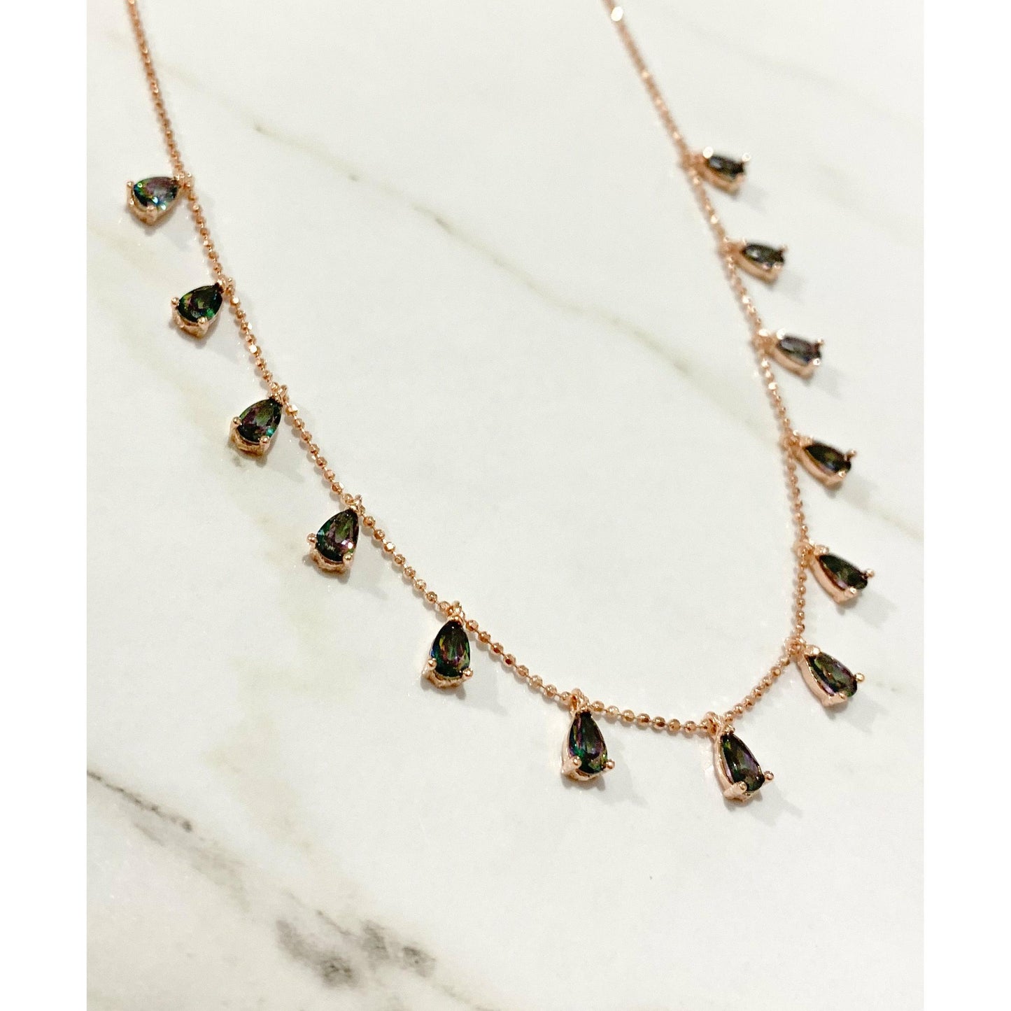 Topaz necklace