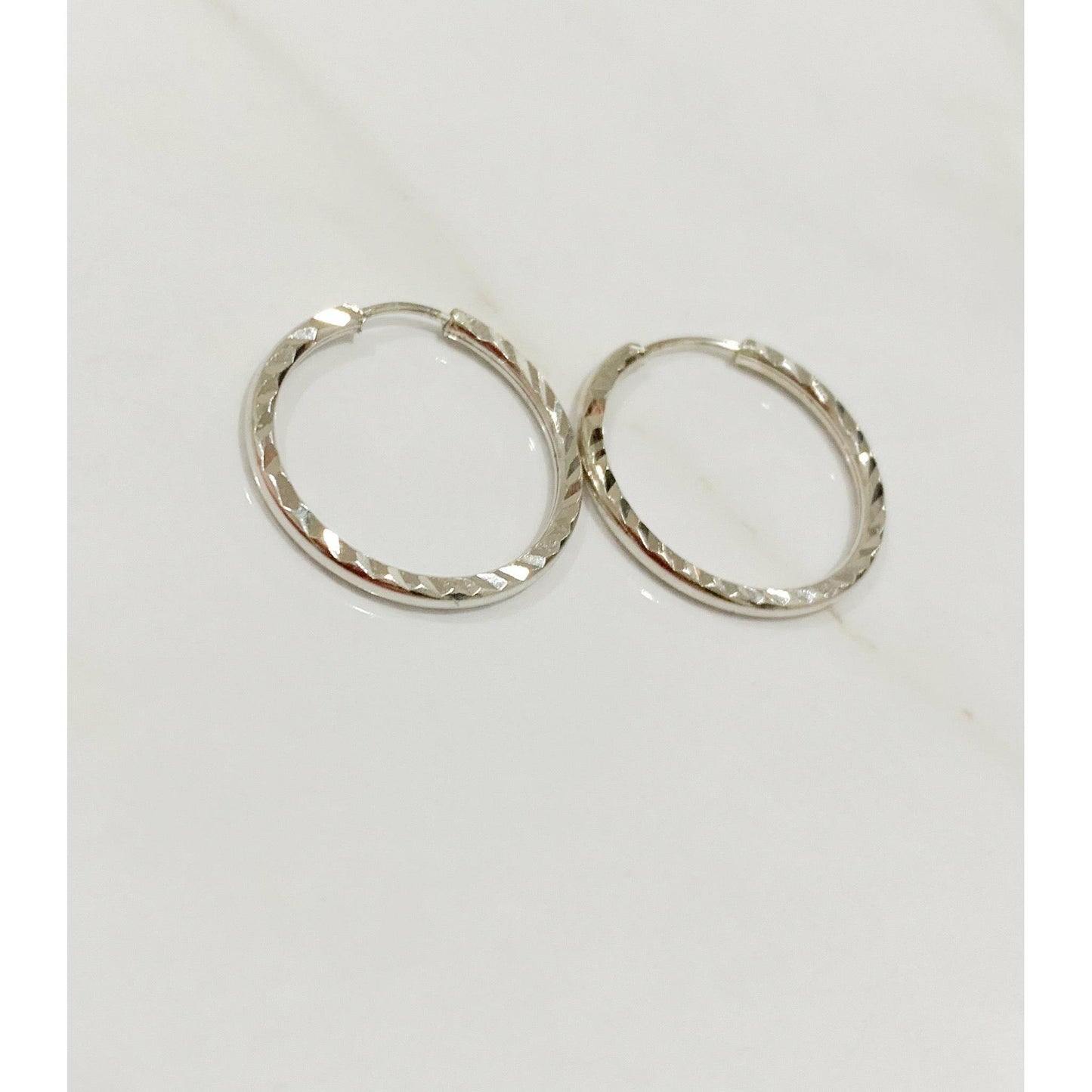 Sofia hoop earrings