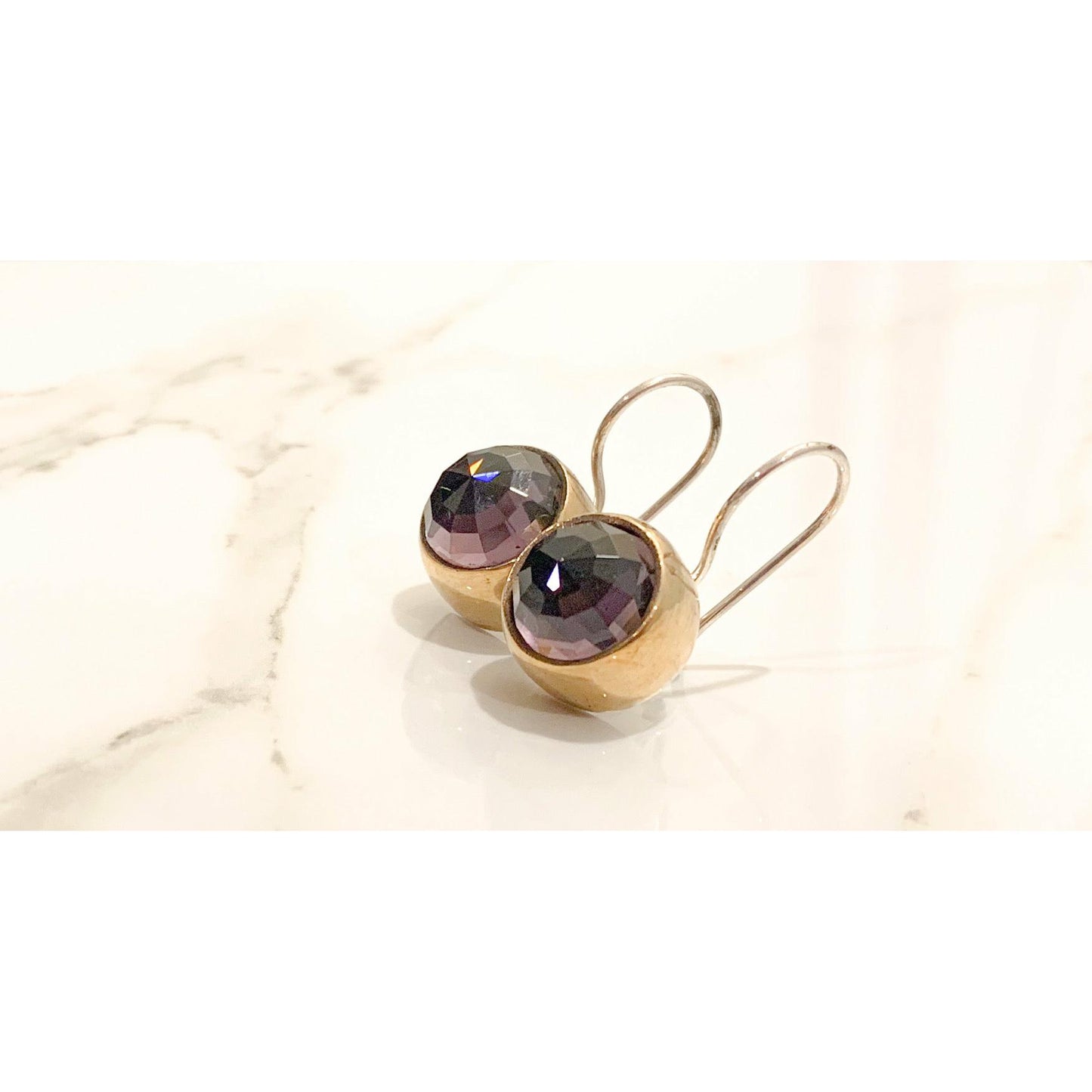 Melly Amethyst earrings