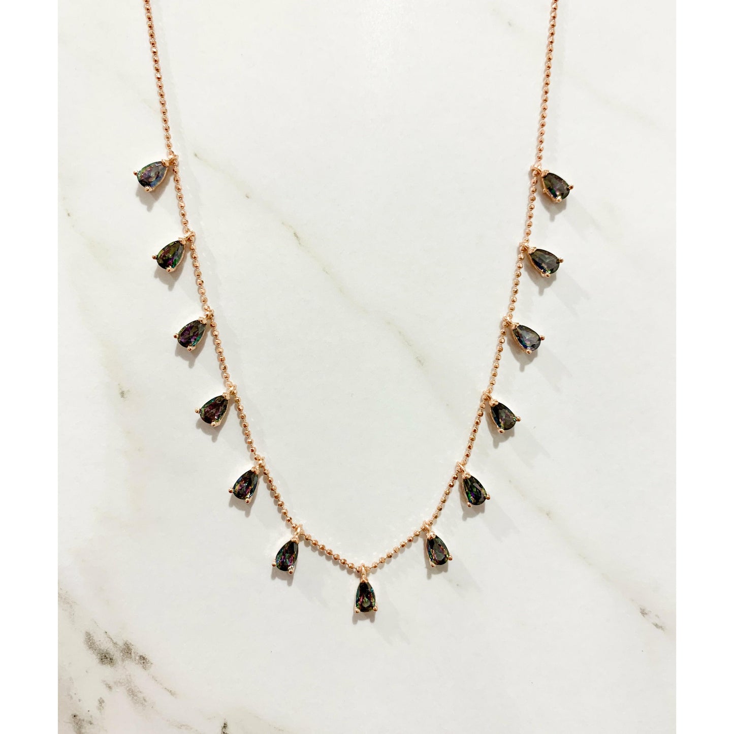 Topaz necklace