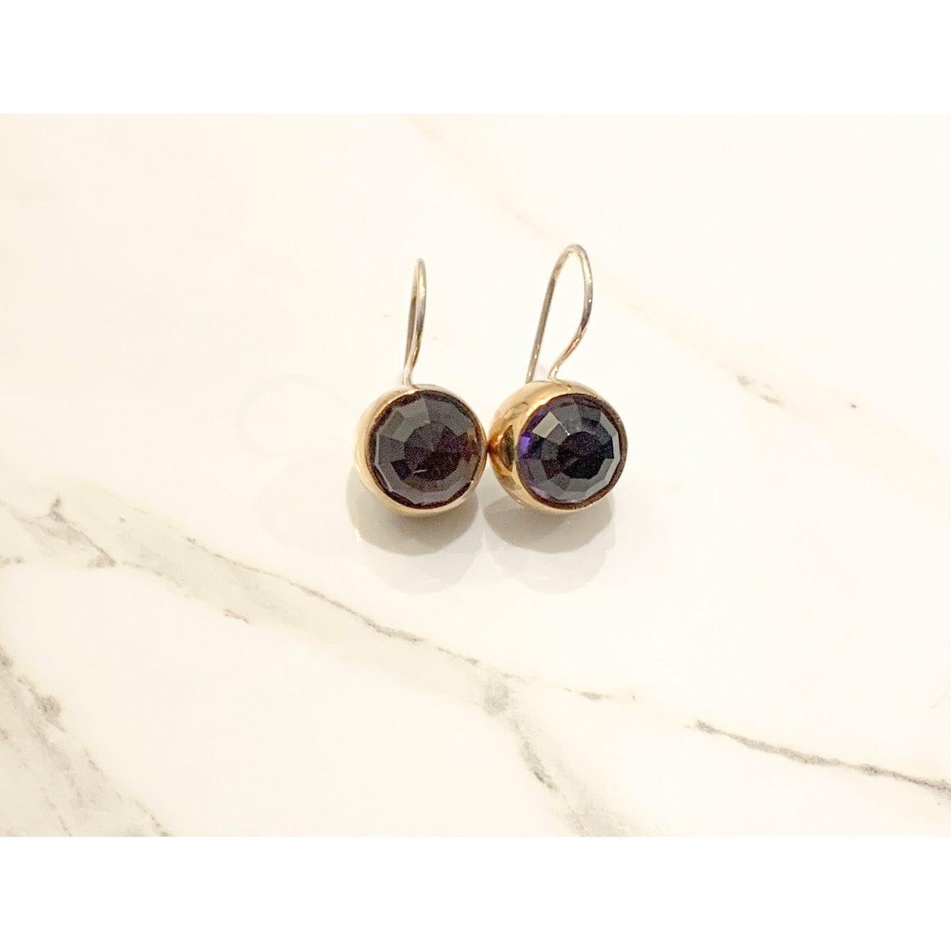Melly Amethyst earrings