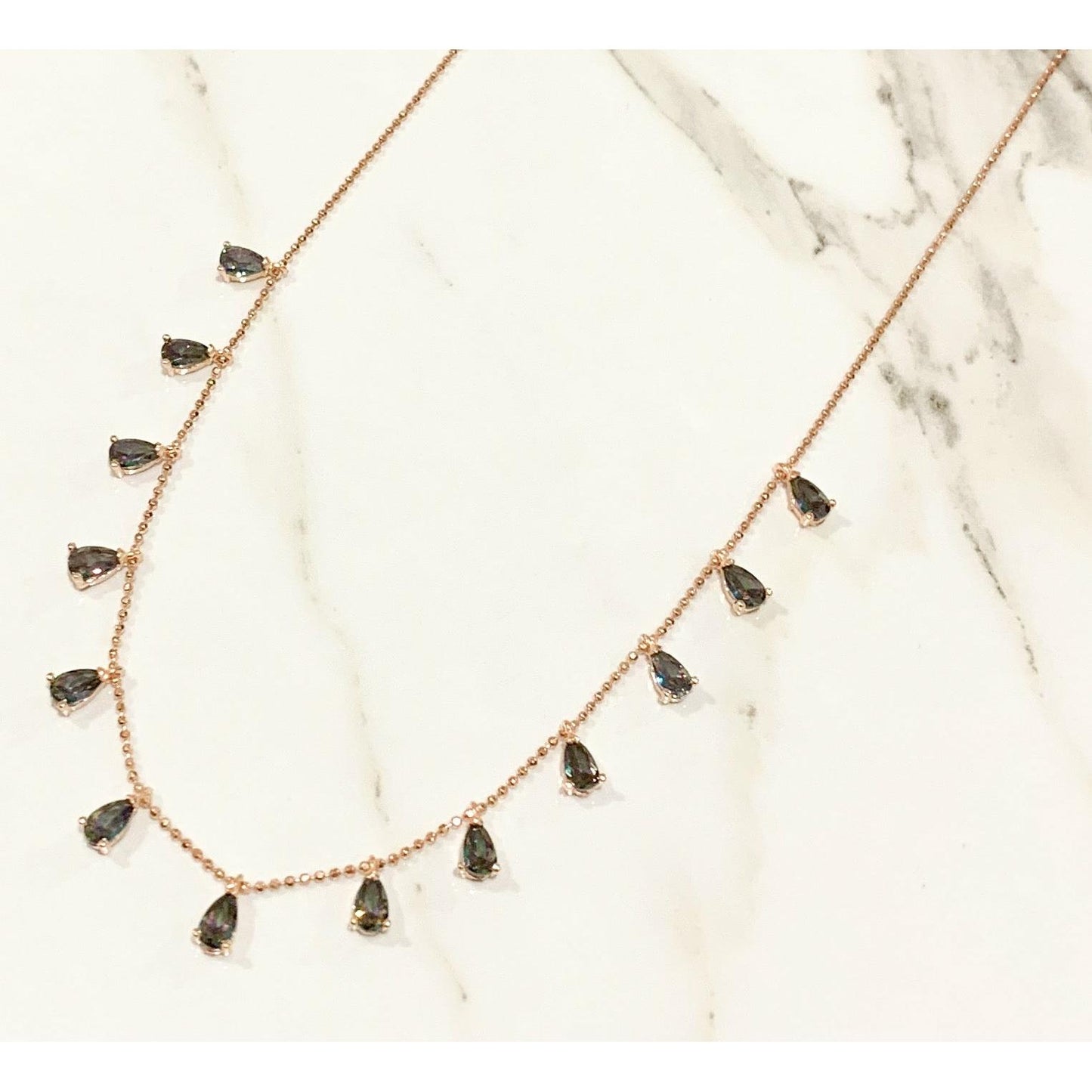 Topaz necklace