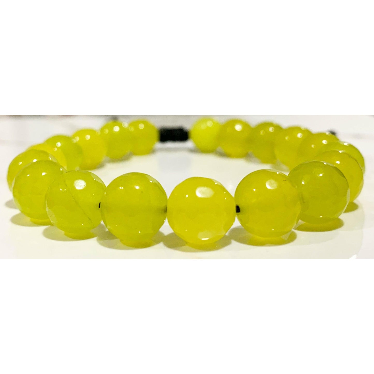 Faceted Agate Bracelet