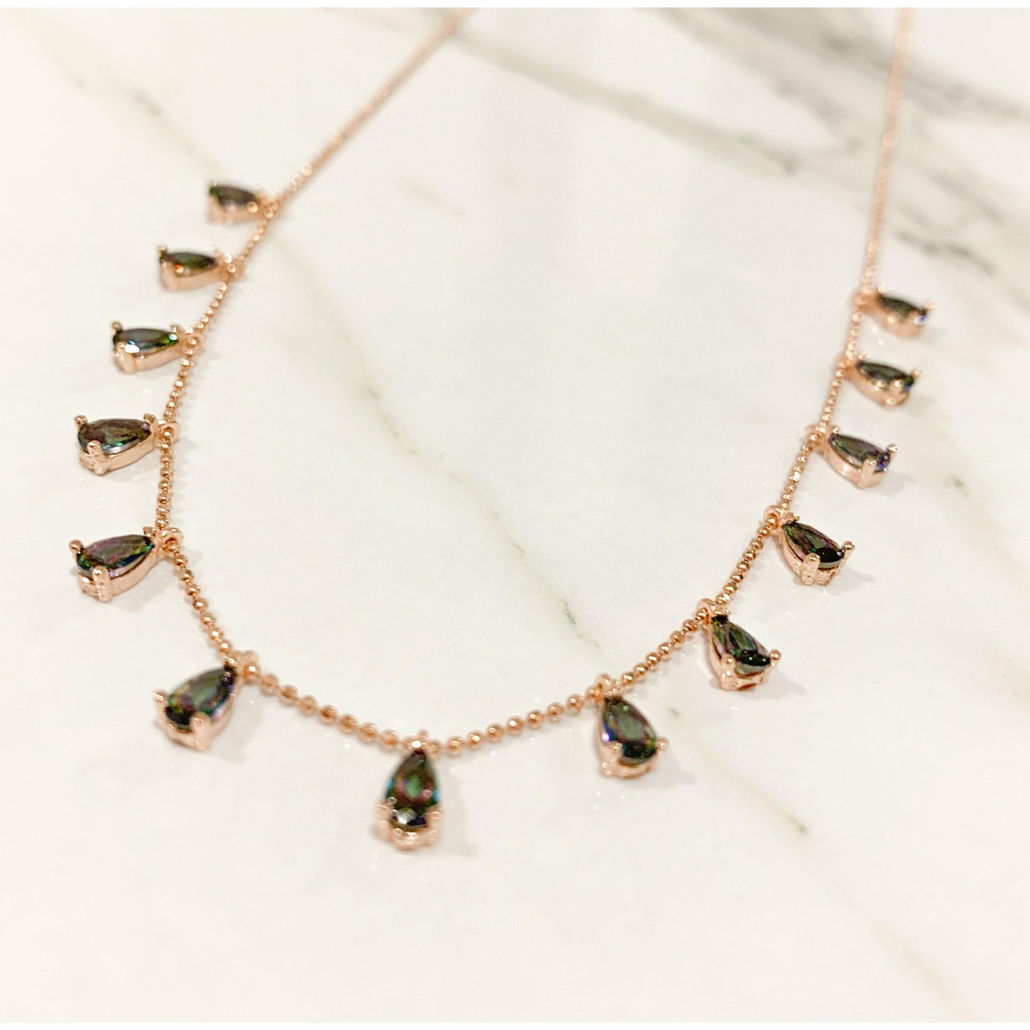 Topaz necklace