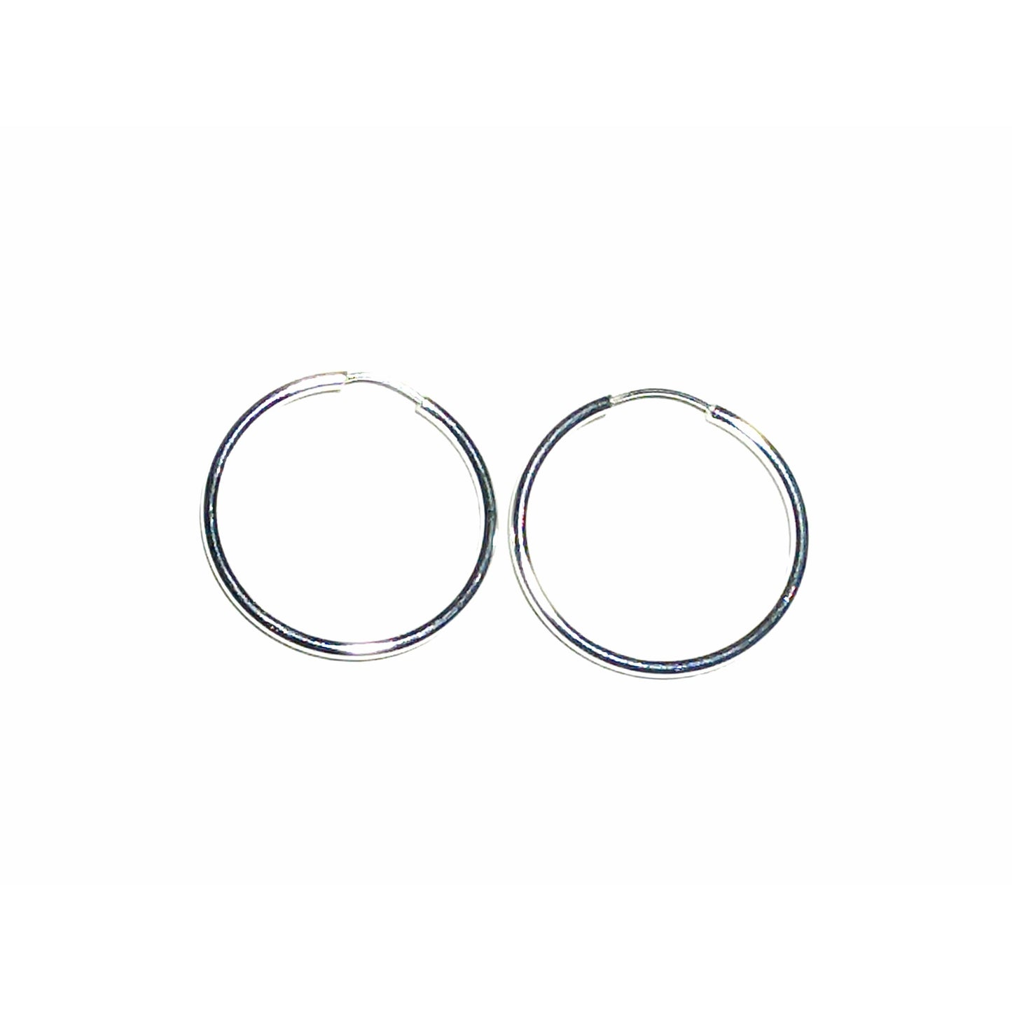 Hoop Earrings Medium Circle