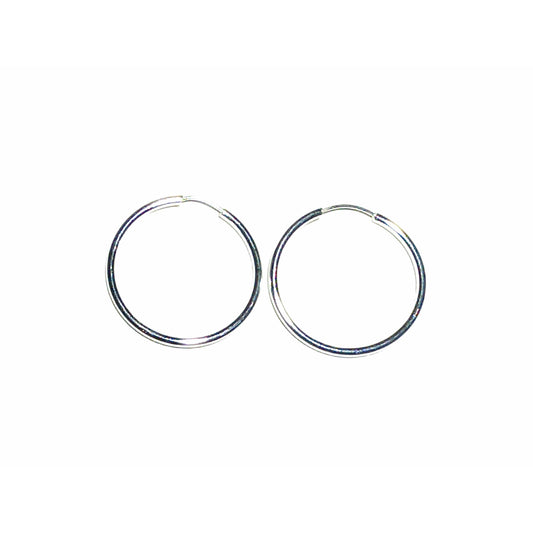 Hoop Earrings Medium Circle