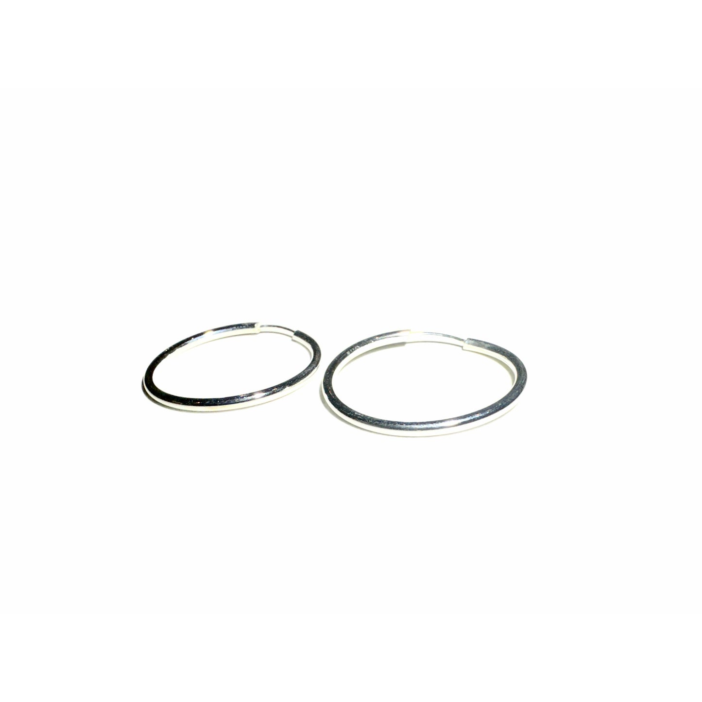 Hoop Earrings Medium Circle