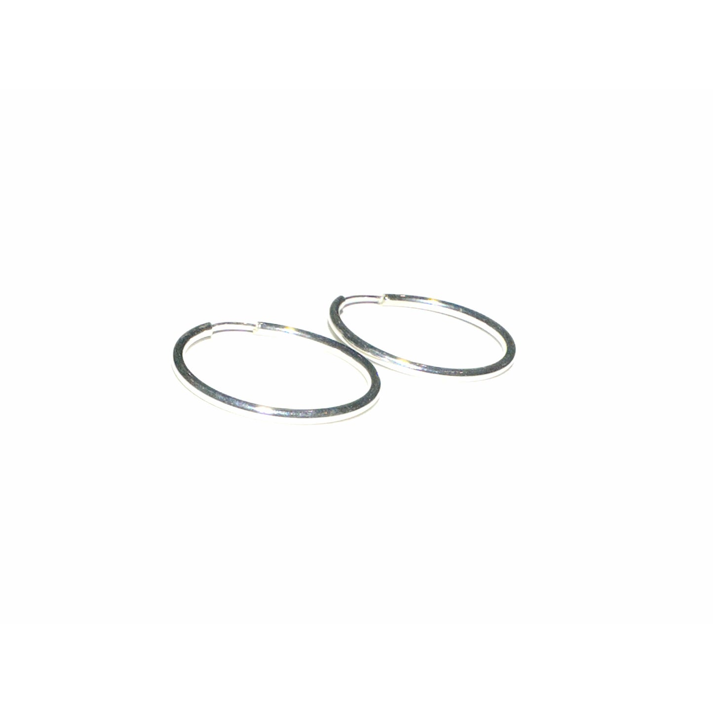 Hoop Earrings Medium Circle