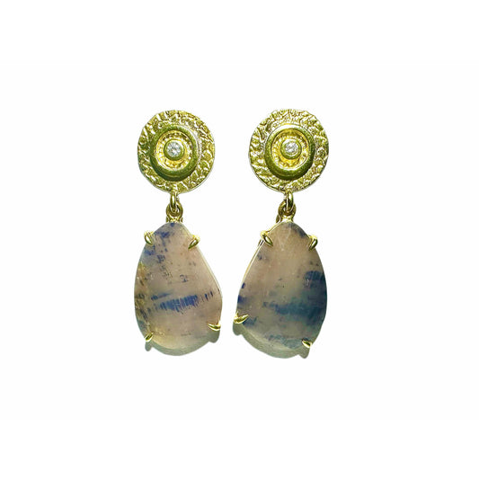 Sapphire earrings