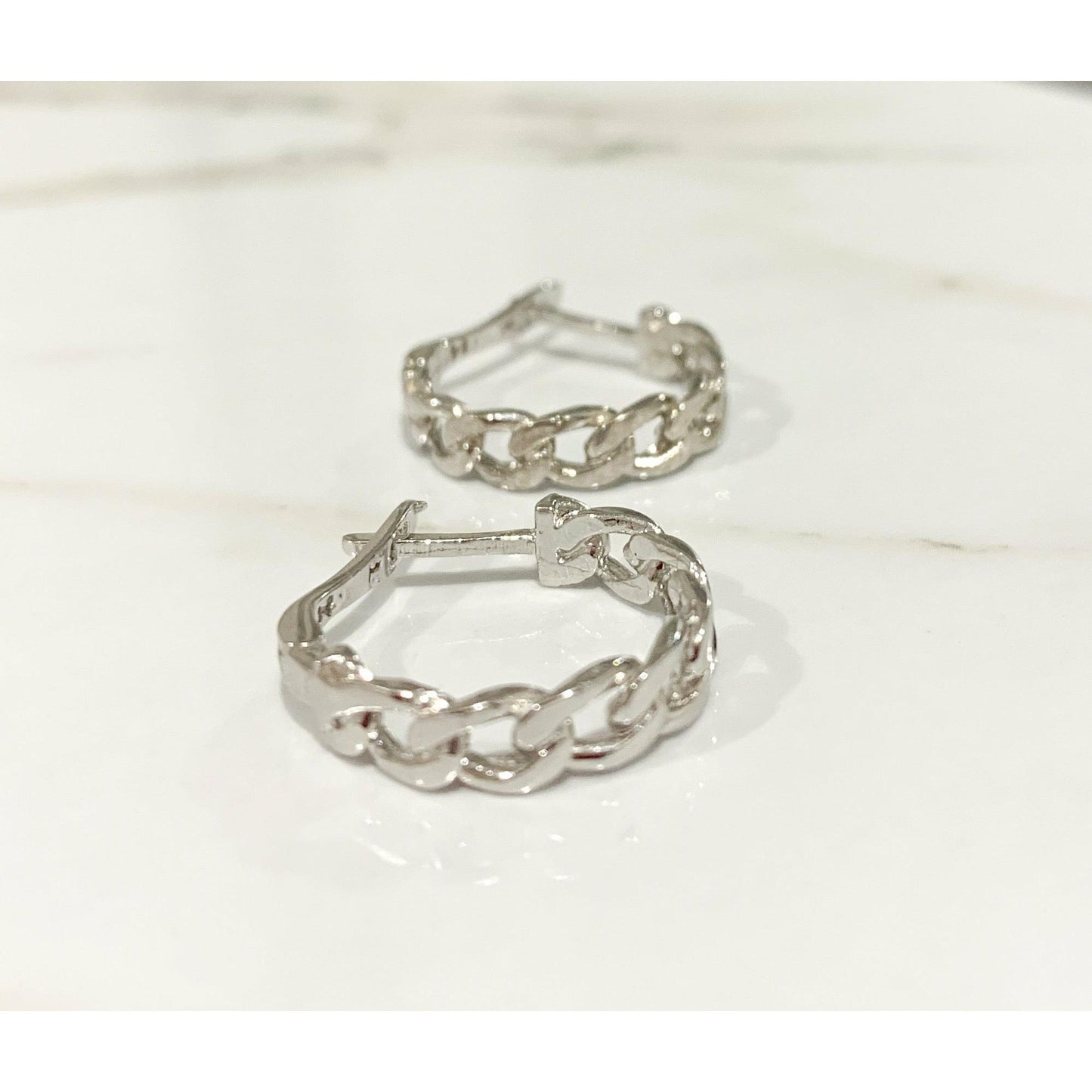 Hoop Sterling Silver Earrings