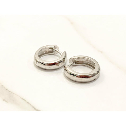 Silver Hoop Earrings