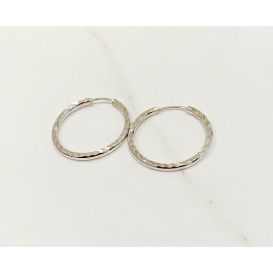 Sofia hoop earrings