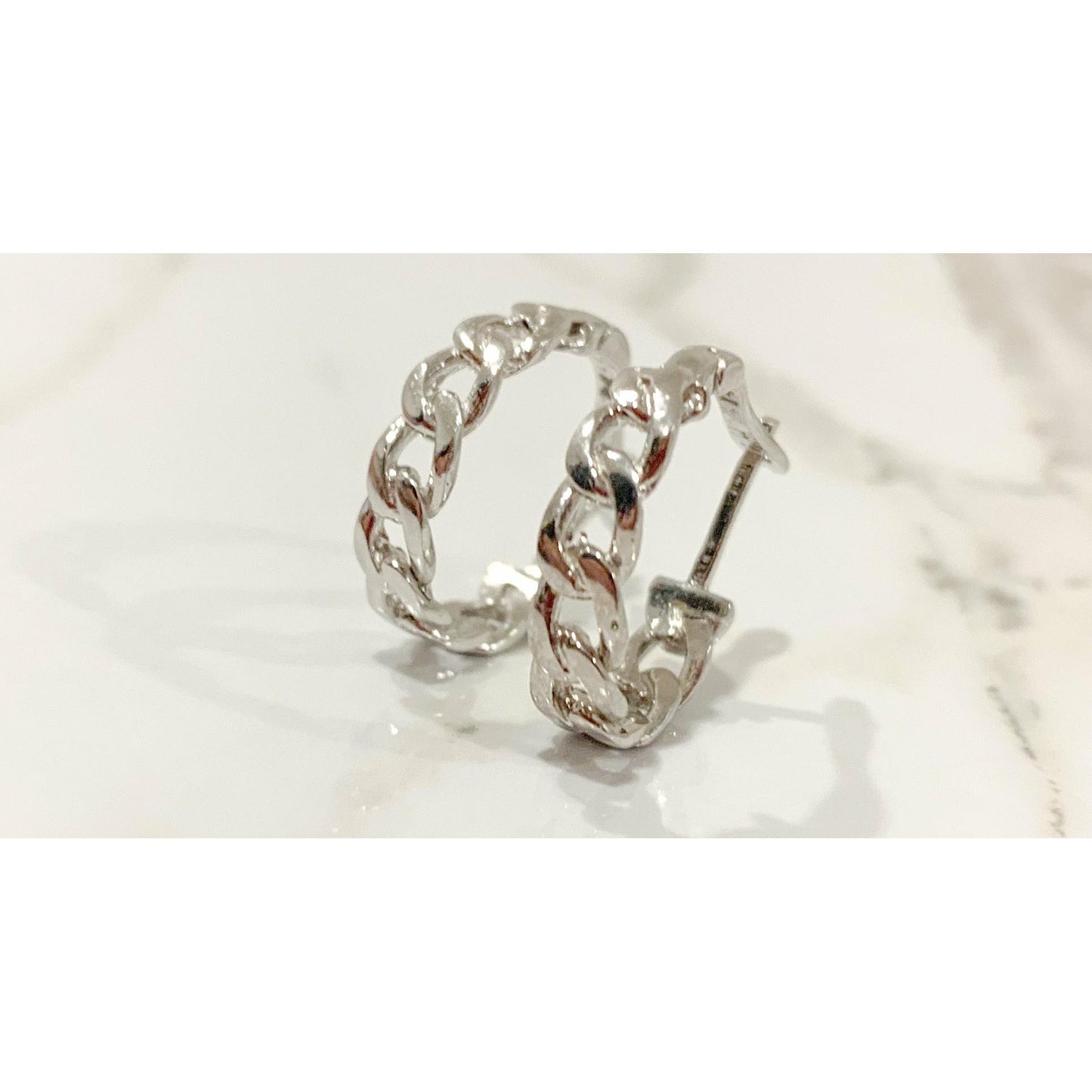 Hoop Sterling Silver Earrings