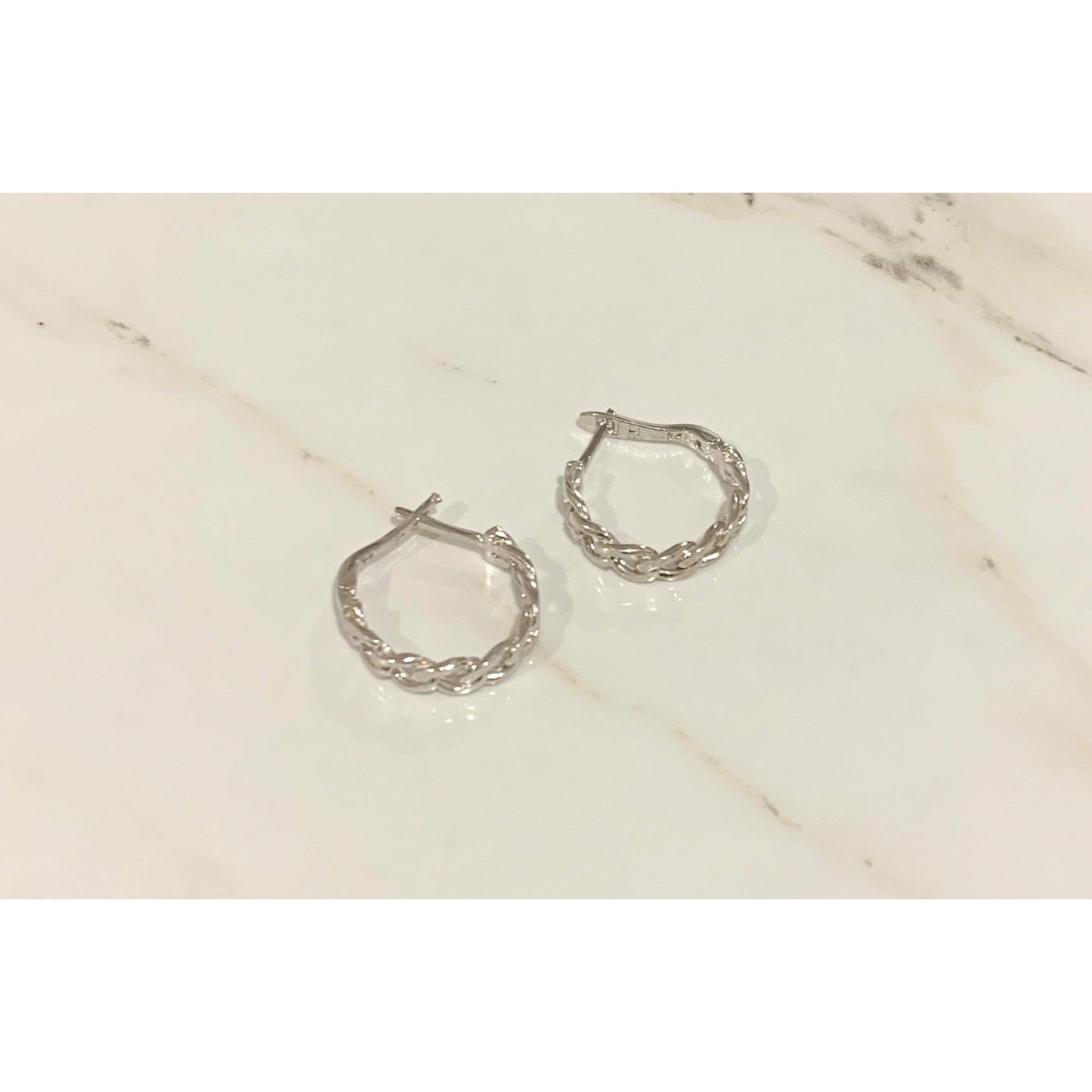 Hoop Sterling Silver Earrings